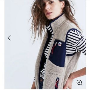 Madewell penfield | lucan fleece vest
